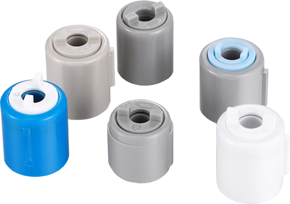 Free sample high quality plastic components dampers push push lock for car armrest box cup holder